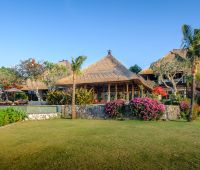 Villa Bayuh Sabbha, Vista desde Jardín